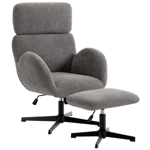 Homcom swivel armchair - homcom,