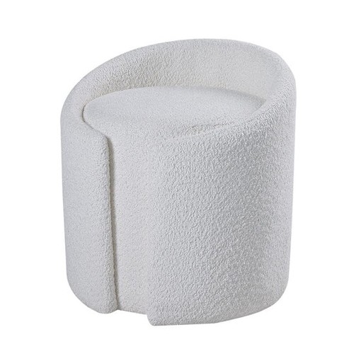 White teddy fabric - fabric, dressing