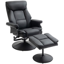 HOMCOM PU Leather Swivel