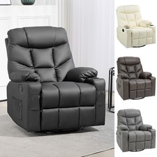 PU Leather Manual Recliner