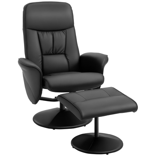Homcom leather armchair and - pu,