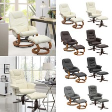 Leather Recliner Swivel