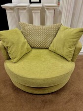 DFS Cuddle Green Swivel