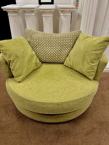 Dfs cuddle green swivel - dfs,