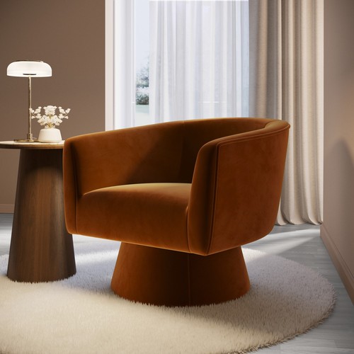 Burnt orange velvet - burnt,