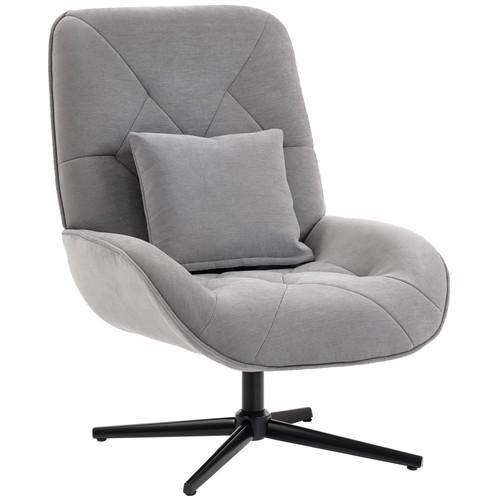 Homcom swivel accent - swivel,